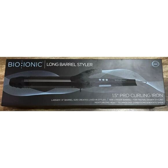 Bio Ionic Long Barrel styler 1.5" Pro curling iron - Picture 3 of 7
